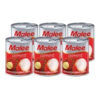 ราคา Malee มาลี เงาะในน้ำเชื่อม 8.25 ออนซ์ (6กระป๋อง) เงาะกระป๋อง (27992976703)