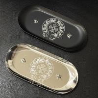 ราคา [ ส่งฟรี 384.-] พร้อมส่ง ถาด Chrome hearts สแตนเลส ขนาด : 18x8.5cm เก็บเครื่องประดับโลหะ ต่างหูเท่ๆ (40475890877)