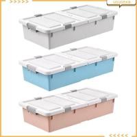 ราคา [Ususexa] ใต้เตียงกล่องเก็บถาดมีล้อ, ที่เก็บเสื้อผ้าพร้อมฝาปิด, วัสดุ หน้า, เข้าถึงง่าย, กันฝุ่น, เหมาะสําหรับห้องนอน/ห้องนั่งเล่น (25997905239)