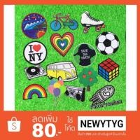 ราคา วาไรตี้#1 ฟุตบอล ลูกบอล หัวใจ สายรุ้ง - ตัวรีด (Size M) ตัวรีดติดเสื้อ (1312794878)