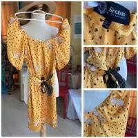 ราคา เดรส Sretsis สีเหลือง (แท้) (3377332470)