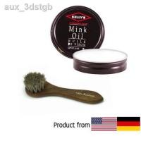 ราคา ∏✈KELLY’s Mink oil เคลลี่ มิงค์ออยล์​ ไขปลาวาฬ + SOLITAIRE โซลิแทร์​ แปรงขนม้าแท้ (12633265961)