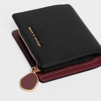 ราคา กระเป๋าสตางค์ CHARLES&KEITH รุ่น CLASSIC MINI SNAP BUTTON WALLET (2192526491)