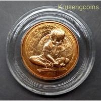 ราคา เหรียญทองแดงวันเด็กแห่งชาติปีพ.ศ.2559 เหรียญไม่ผ่านใช้+บรรจุในตลับอย่างดี (6874884133)