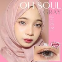 ราคา คอนแทคเลนส์ ❤️Size : L❤️รุ่น Oh soul (kittykawaii) สี : Brown / Gray (29261472709)