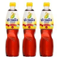 ราคา น้ำปลาแท้ ตรา ปลาหมึก (ฉลากสีเหลือง) ขนาด 700 มล. x 3 ขวด (19590561501)