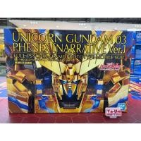 ราคา (พร้อมส่ง) PG 1/60 Unicorn Gundam 03 Phenex Narrative Ver.(Plastic Model) (Bandai) (27441393225)