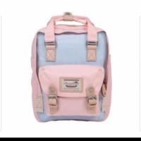 ราคา ส่งต่อ กระเป๋า ของแท้ พร้อมส่ง doughnutt Macaroon Mini backpack Iceberg x Sakura สวย กระเป๋าเป้โดนัท (5938625508)