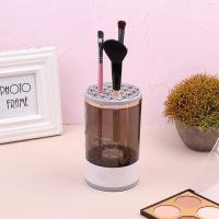 ราคา เครื่องทำความสะอาดแปรงแต่งหน้าแบบอัตโนมัติ Automatic Electric Makeup Brush Cleaner ชาร์จผ่าน USB พร้อมกล่องเก็บแปรง (46405036136)