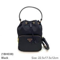 ราคา ♞,♘ถูกที่สุด ของแท้ 100% Prada nylon bucket bag DS (29382821482)