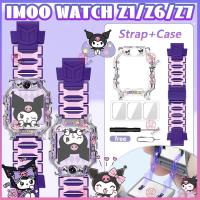 ราคา 3PCS สำหรับ imoo Z1/Z6/Z7 Magnetic สายนาฬิกา+Kuromi เคสนาฬิกาimoo Z1/Z7 สายการ์ตูนน่ารักimoo Z6 Z1 Z7สายรัด + กรณี (52301696227)