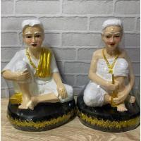 ราคา ตายายเจ้าที่ ปู่ตาเจ้าที่ ยายกะลาตากะลี ชุดขาว เหมาะสำหรับถวายเจ้าที่หรือสารต่างๆบูชาก็เป็นมงคล(หน้าตัก9นิ้ว สูง25ซม.) (10136068896)