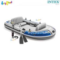 ราคา Intex ชุดเรือยางเอ็กซ์เคอร์ชั่น 4 ที่นั่ง พร้อมที่สูบลมและพายอลูมิเนียม (ลายใหม่) รุ่น 68324 (26506022047)