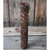 ราคา เชิงเทียนไม้สัก ไม้สักทั้งชิ้น ของตกแต่งบ้านไม้สัก ฐานรองเทียน (6734906810)