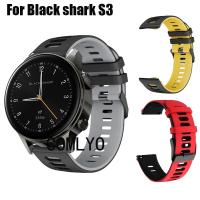ราคา สําหรับ Black Shark S3 สายนาฬิกาอัจฉริยะ Band Soft Sports Women MEN เข็มขัดซิลิโคน (41703809773)