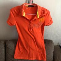 ราคา เสื้อคอปกplayboy สีส้ม (2822177237)