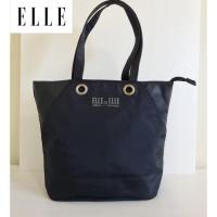 ราคา ELLE กระเป๋าสะพาย tote bag มือสอง (25287395879)