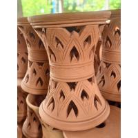 ราคา ึฐานวางดินเผาลายดอกบัวขนาดสูง15นิ้ว กว้าง11นิ้ว วางอ่างปลา กระถางต้นไม้ได้คะ (29141941506)