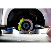 ราคา runstop ชุดปั้มหน้า รันสตอป แท้ ISUZU D-MAX 2017 2WD (ยกสูง) R8 6pot พร้อมจานขยายสองชิ้น ไฮคาร์บอน ขนาดจาน 355 mm (26202561041)