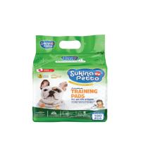 ราคา Sukina Petto แผ่นรองฉี่สัตว์เลี้ยง Premium ขนาด S (30x45cm) 100 แผ่น รุ่น 6 ชั้น ซึมซับไว สำลี USA (40153626066)