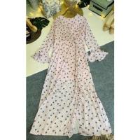 ราคา แมกซี่เดรสลายดอกงานป้ายจริยา (17683025398)