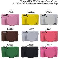 ราคา Camera Soft Silicone Protector Skin Case for Canon G7X III G7 X Mark III Soft Silicone Case Camera Bag Skin For Canon P (28519211324)