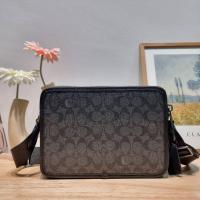 ราคา ♞,♘ส่งฟรี กระเป๋าสะพายข้าง Coach แท้ ผู้ชาย สีเทา ดำ กระเป๋าทำงาน สุดเท่ vgh (29719267179)