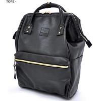 ราคา กระเป๋า Anello หนังสีดำใบใหญ่ แท้ 100% มือสอง (3112630629)