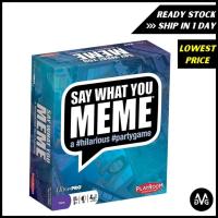 ราคา Say What You Meme ? What Do You Meme การ์ดเกมเกมกระดานสําหรับผู้ใหญ่เกมครอบครัวเกมในร่มเกมปาร์ตี้ผูกขาดโจ๊ก (49102221182)