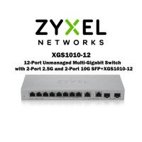 ราคา Zyxel XGS1010-12 UNMANGED MULTI-GIGABIT SWITCH, 8-PORT GBE + 2-PORT (4152219228)