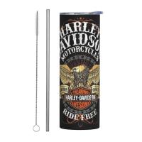ราคา แก้วกาแฟหุ้มฉนวน Harley Davidson 20oz พร้อมฝาปิด, แก้วกาแฟเก็บความร้อนสูญญากาศสแตนเลสสองชั้น, ถ้วยเก็บความร้อนถ้วยกาแฟสําหรับเดินทางสําหรับบ้านและสํานักงาน (25397910755)