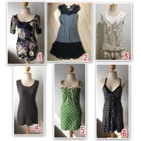 ราคา เดรสสั้น มือสอง สภาพดี งานเคลียร์ตู้เสื้อผ้าน้องสาว • เดรสแฟชั่น H&M MORGAN Pokadot • ไซส์ S-M •เดรสน่ารัก (817564841)