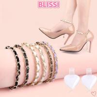 ราคา ความสุข‌ฉัน ผู้หญิงเชือกผูกรองเท้า,เข็มขัดป้องกันการลื่นไถลข้อเท้าถือรองเท้าส้นสูงสายรัด,ผู้หญิงรองเท้าส้นสูงตกแต่งรองเท้าส้นสูงถือโซ่ กําไลข้อเท้า ส้นวงรอง (52754175579)