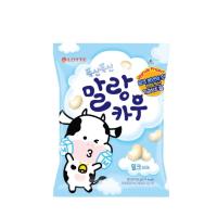 ราคา [LOTTE] ลูกอมนมนุ่ม Malang Cow รสสตรอเบอร์รี่หรือนม ลูกอมนุ่มเกาหลี 79g*1 (54105257293)