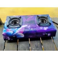 ราคา [ 100 x 50 CM ] GLOSSY HEAT-RESISTANT 2-BURNER GAS STOVE STICKER (51152498379)