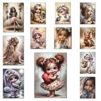 ราคา การ์ตูนเด็กน่ารัก 5D ภาพวาดเพชร สำหรับPasteDiamond Cross Stitch ขนาด 30x40 cm/40x50 cm ตกแต่งห้องนั่งเล่นและห้องนอน (42376125908)