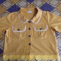 ราคา เสื้อคอบัวแขนสั้นแต่งลูกไม้ (57652621834)