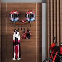 ราคา Spot ชั้นวางหมวกกันน็อคมอเตอร์ไซค์ไม้, ชั้นวางโชว์หมวกกันน็อคมอเตอร์ไซค์แบบติดผนัง, อุปกรณ์หนังรถจักรยานยนต์ไม้ Rac (55805803277)