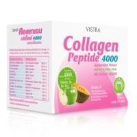 ราคา VISTRA COLLAGEN PEPTIDE 4000 10 ซอง **ลด 80 บาท กรอกโค้ด "NEWYEEX"** (1262201776)