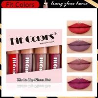 ราคา ลิปสติก ลิปกลอส ลิปทินท์ เนื้อแมตต์ กํามะหยี่ กันน้ํา ติดทนนาน สีนู้ด เครื่องสําอาง สําหรับแต่งหน้า 4 สี (16989296714)
