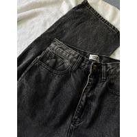 ราคา กางเกงยีนส์สีดำฟอก (27852151600)