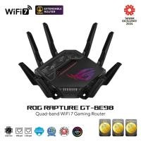 ราคา ROUTER (เร้าเตอร์) ASUS ROG RAPTURE (GT-BE98) - QUAD-BAND WIFI 7 GAMING ROUTER (27961125603)