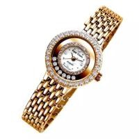 ราคา Royal Crown นาฬิกาข้อมือผู้หญิง สายสแตนเลสชุบทอง ประดับเพชร cz อย่างดี รุ่น 6317-SSL (สี Pink Gold) (6260582599)