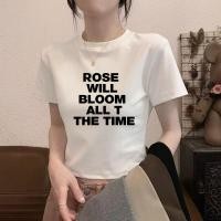 ราคา JMS STORE เสื้อยืดคอกลม เสื้อยืดแขนสั้น ลายการ์ตูน แฟชั่นเกาหลี ทรงหลวม บาง สําหรับผู้หญิง T - shirt ( NO.T6 ) (28680353763)