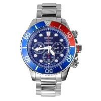 ราคา Seiko Solar Quartz Chronograph Watch (SSC019P1)