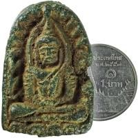 ราคา ซุ้มกอทรงเครื่อง "พิมพ์ใหญ่-A" จ.กำแพงเพชร เนื้อดินยุคโบราณสีเขียวหยก (ปูนเพชร) (3844428204)