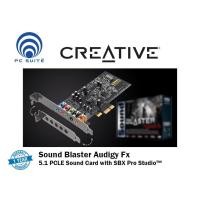 ราคา CREATIVE (ซาวด์การ์ด) Sound Blaster Audigy Fx 5.1 PCI-E (SB1570) (19164746626)