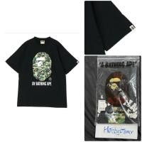 ราคา (พร้อมส่งด่วน ถูกที่สุด!! ของแท้) size L เสื้อแขนสั้น BAPE ABC CAMO BY BATHING APE TEE - GREEN LOGO (40860879666)