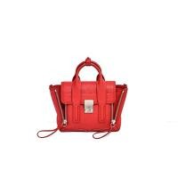 ราคา กระเป๋า Phillip Lim Pashli Mini Satchel Red/Nickel มือ2 สภาพดี ของแท้ 100% (26065788367)