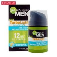 ราคา GARNIER Men Turbolight Oil Control All In 1 Brightening Moisturiser ครีมบำรุงผิวหน้า 40ml (1755581000)